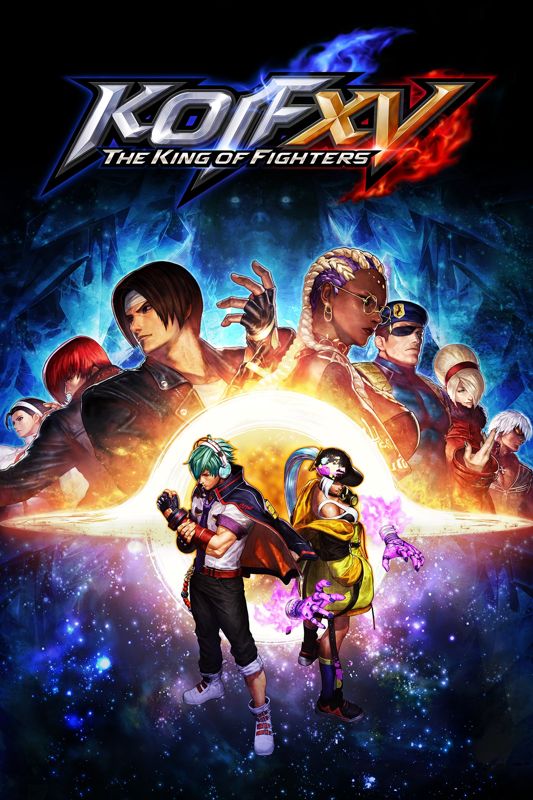 King of Fighters XV box art for Playstation 5